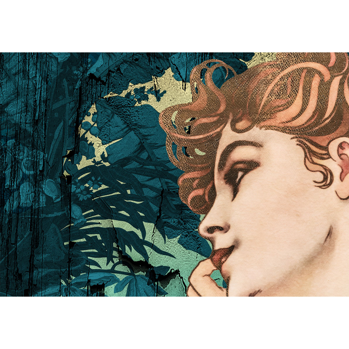 Komar  Vlies Fototapete Songes Vert 200x280 cm Bild 3