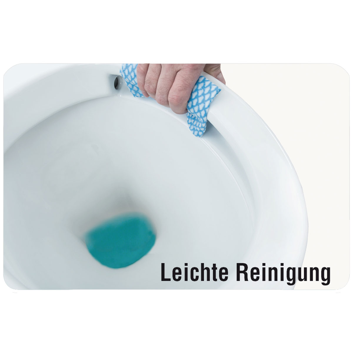 Cornat Flach Stand-WC spülrandlos Abgang waagerecht weiß Bild 3