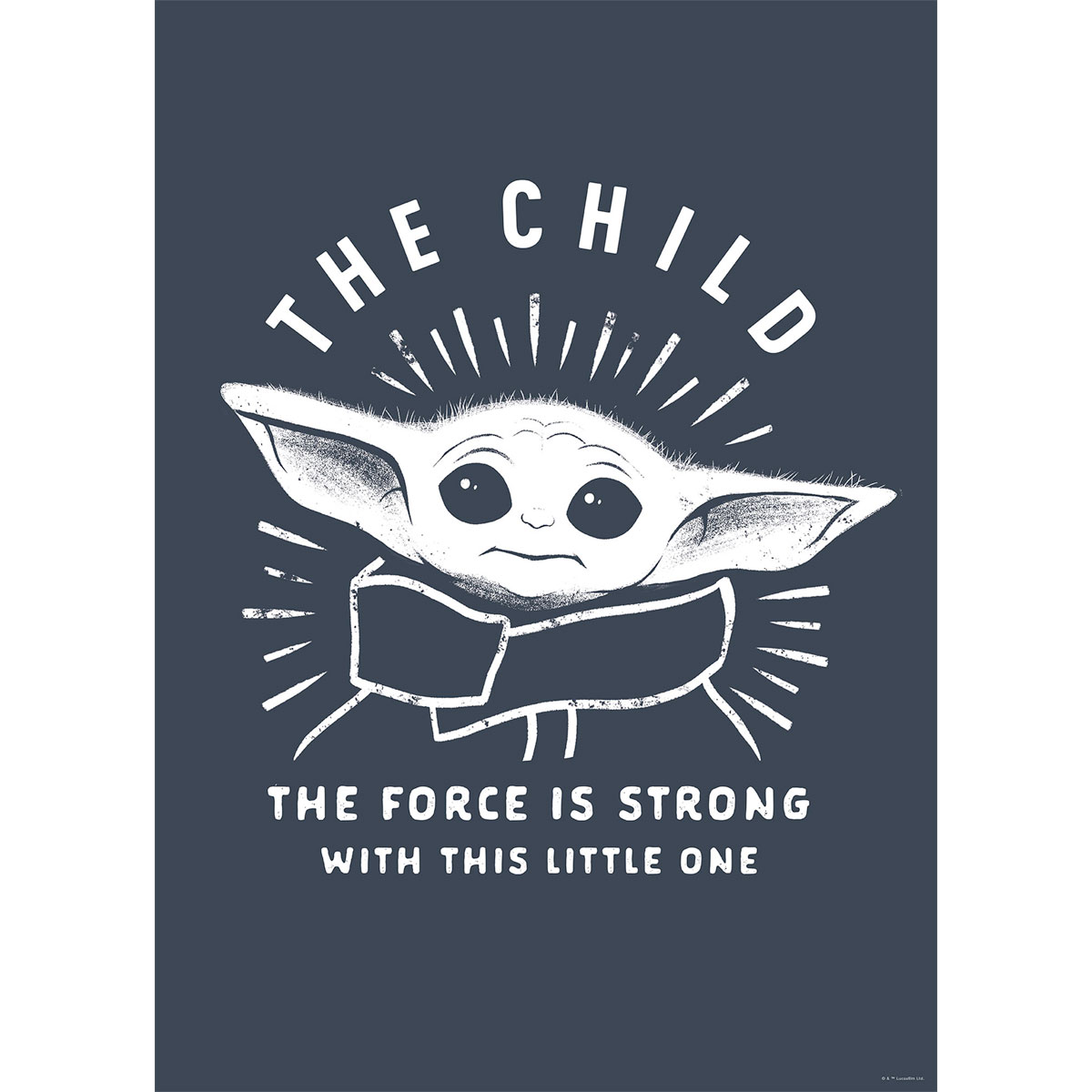 Komar  Wandbild Mandalorian The Child Iconic 50x70 cm Bild 1