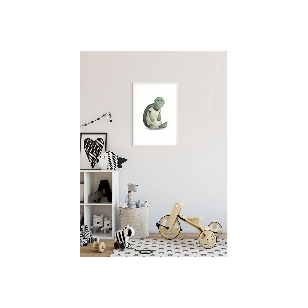 Komar  Wandbild Cute Animal Turtle 50x70 cm Bild 4
