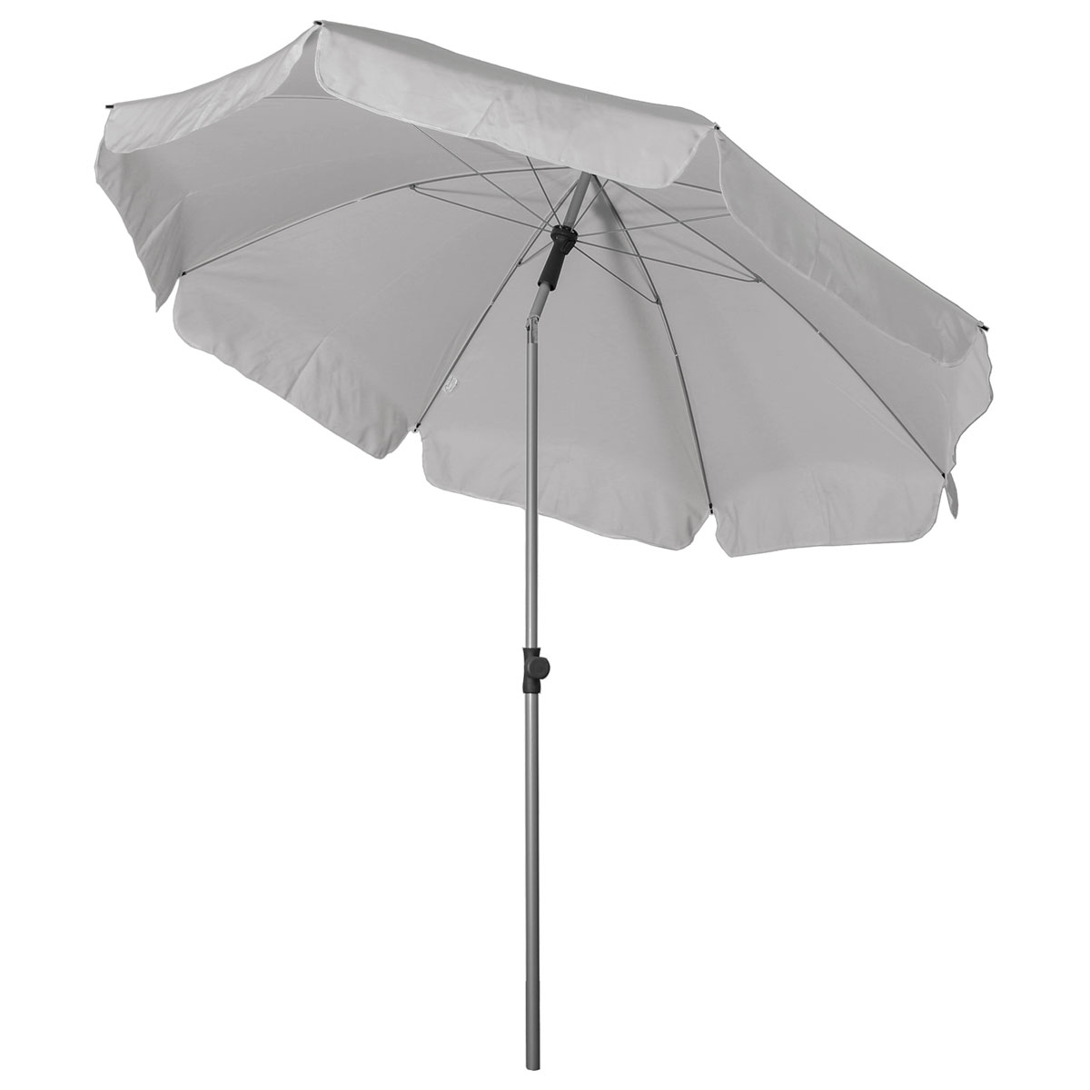 Haveson Gartenschirm Padua silbergrau