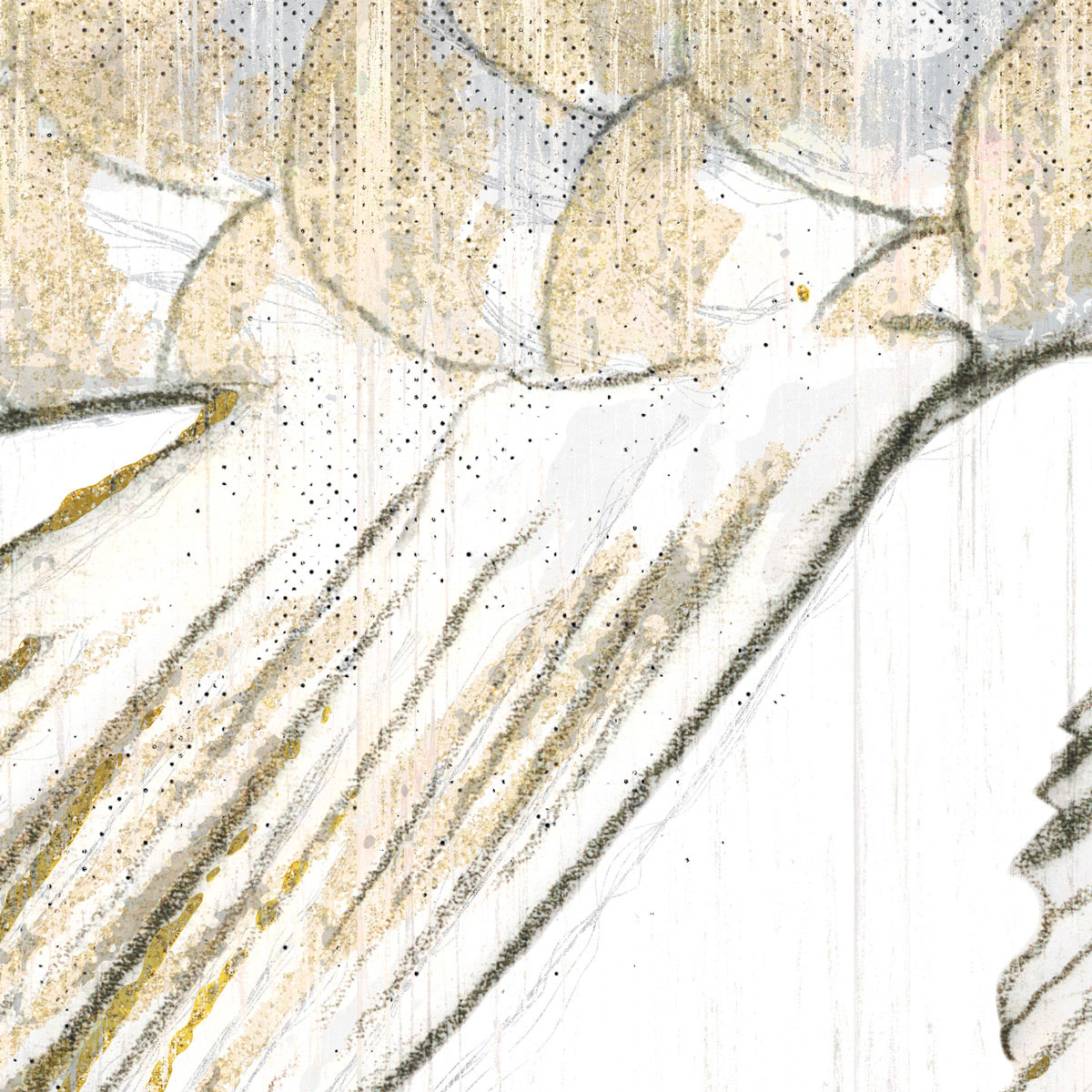 Komar  Vlies Fototapete Golden Koi 400x280 cm Bild 5