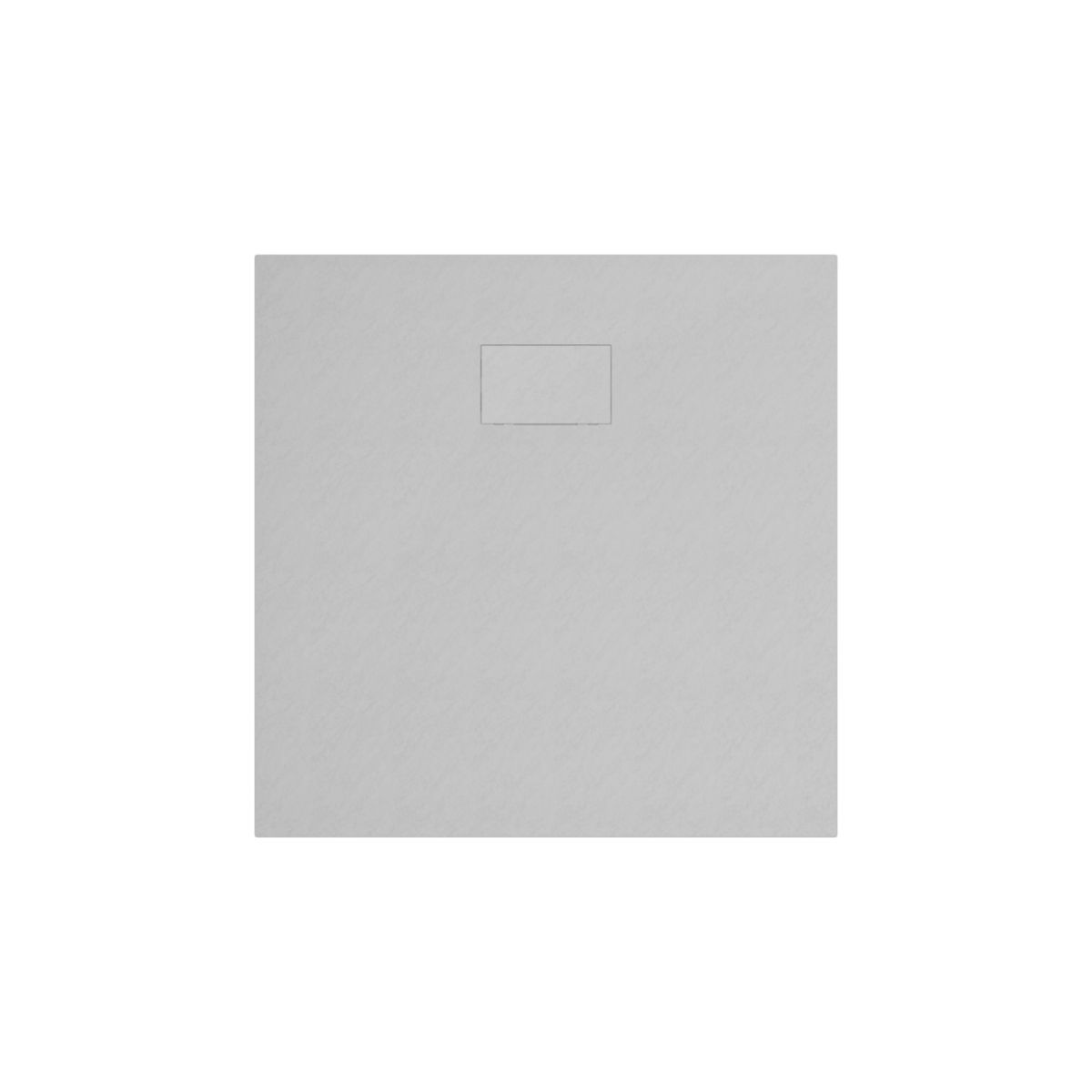 Schulte ExpressPlus Duschwanne DWM-Tec Midramit Steinstruktur 90x90x3,2cm Mattweiß