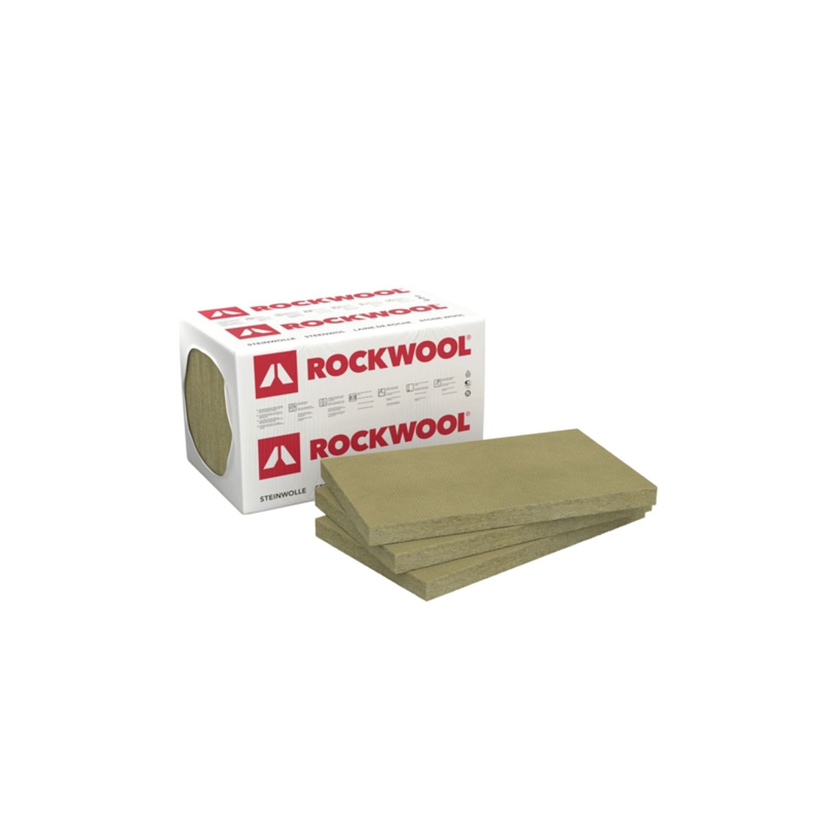 Rockwool Trennwandplatte „Sonorock“, 1000x625x40 mm 