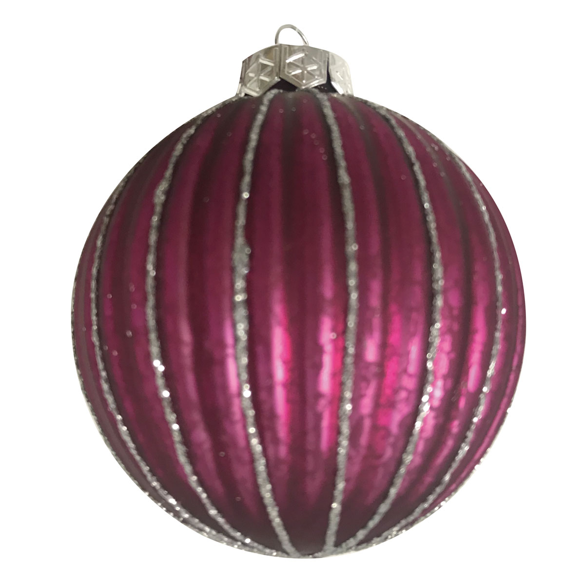 Ambientis Dekorierte Kugel Beere matt Bild 3