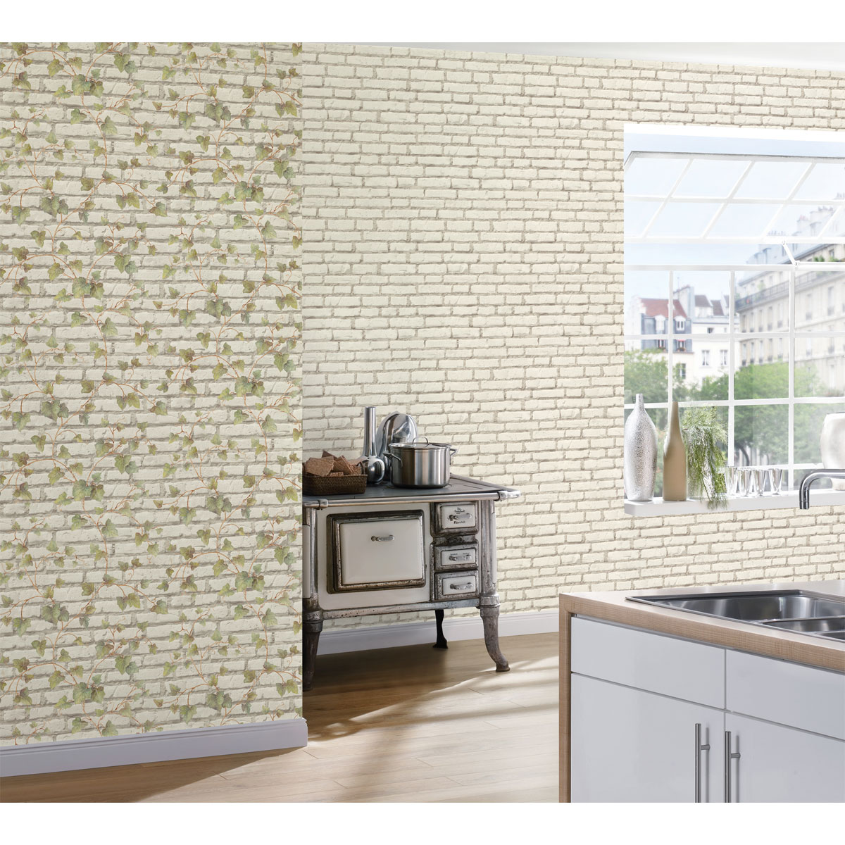 AS Creation  Vliestapete 10,05 x 0,53m Stein beige Bild 3