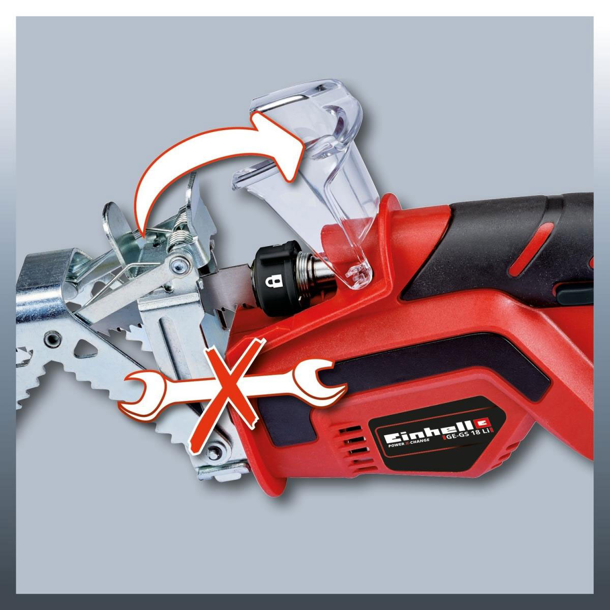 Einhell Akku-Astsäge GE-GS 18 Li - Solo Bild 2