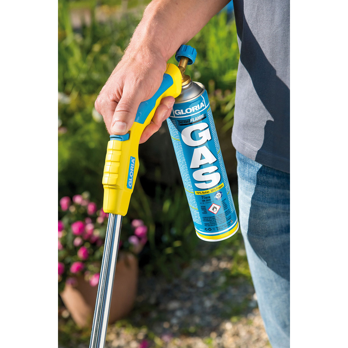 Gloria Unkrautbrenner Thermoflamm bio Comfort PLUS inkl Gaskartusche Bild 3