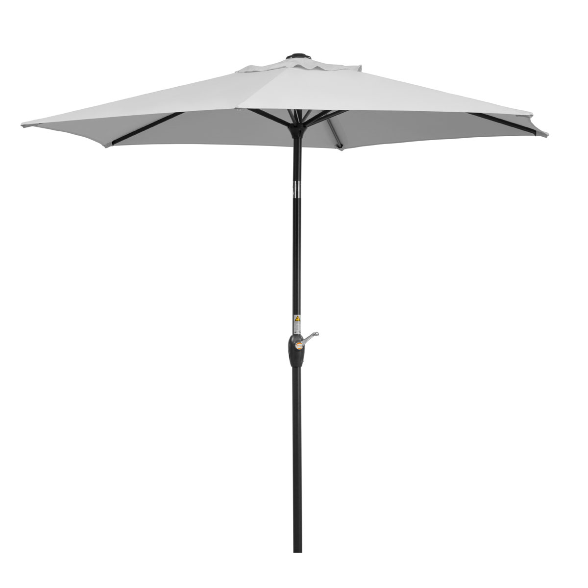 Schneider Schirme Sonnenschirm Bilbao Durchmesser 220 cm silbergrau Bild 2