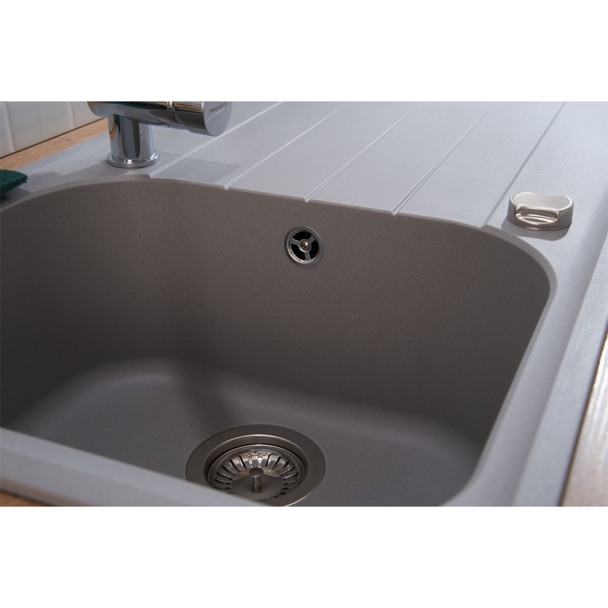 Respekta Spüle Orlando Massivgranit Bild 5