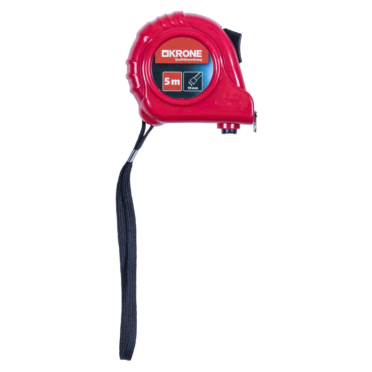 Krone  Bandmaß 5mx19 mm mit Stoptaste SB