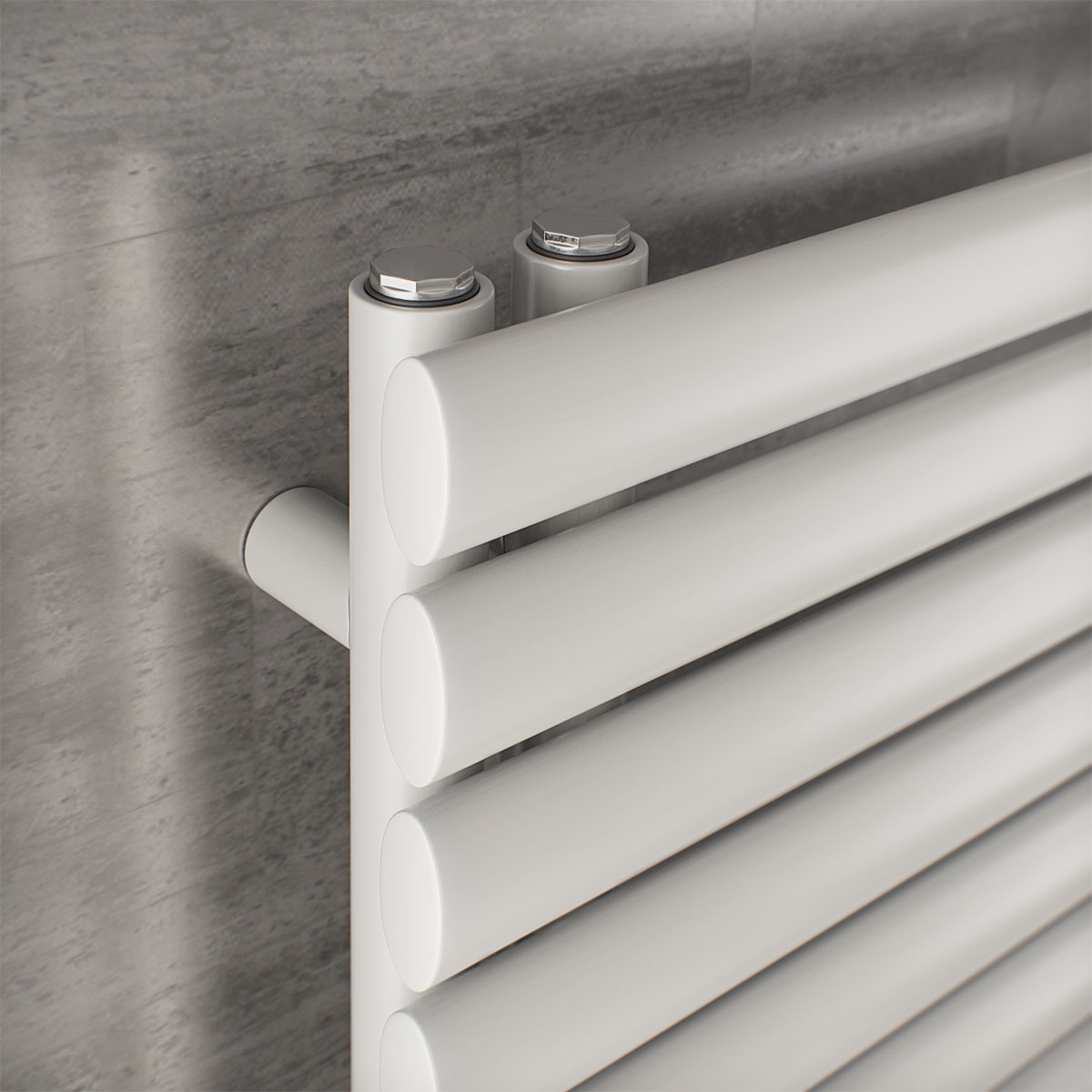 Ximax  Elektrischer Handtuchwärmer Fortuna-Open 816 x 500 mm 300 Watt Typ 5 Weiß Bild 2