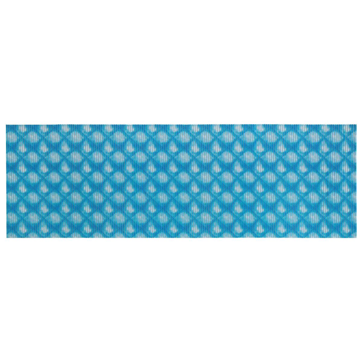 Wenko  Badematte Flow Blau 65 x 200 cm Weichschaummatte Bild 1