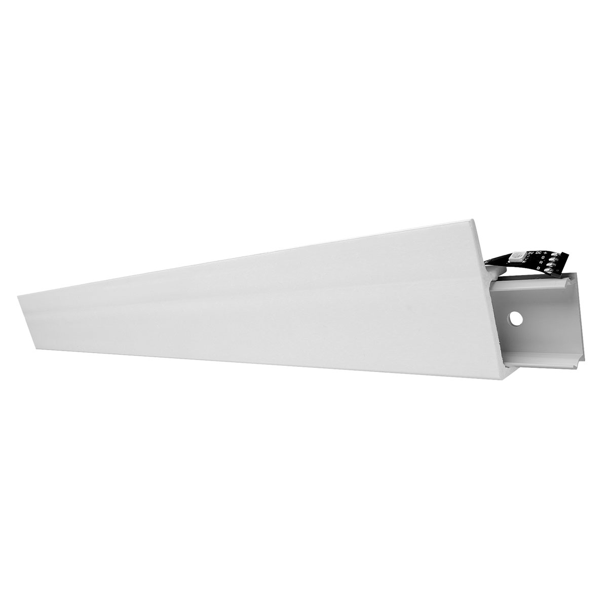 Universalklipsprofil Tine weiß 1 x 2 m Bild 2