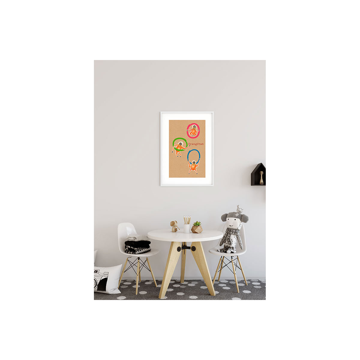 Komar  Wandbild ABC Animal O 50x70 cm Bild 4