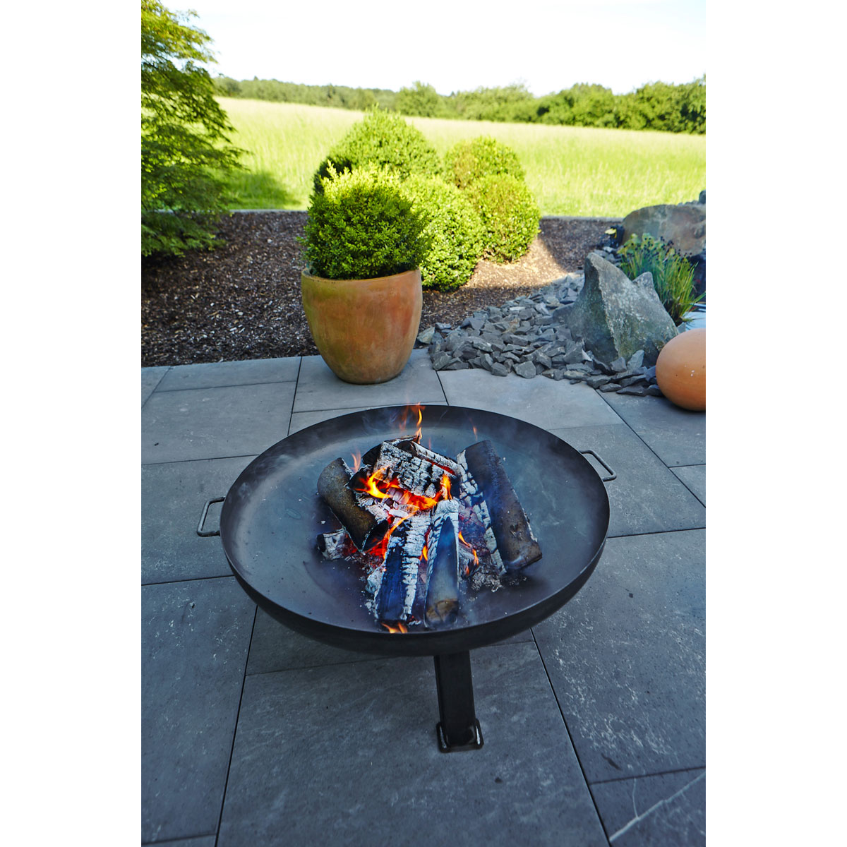 Buschbeck Feuerschale aus Eisen 80 x 30 cm Bild 2