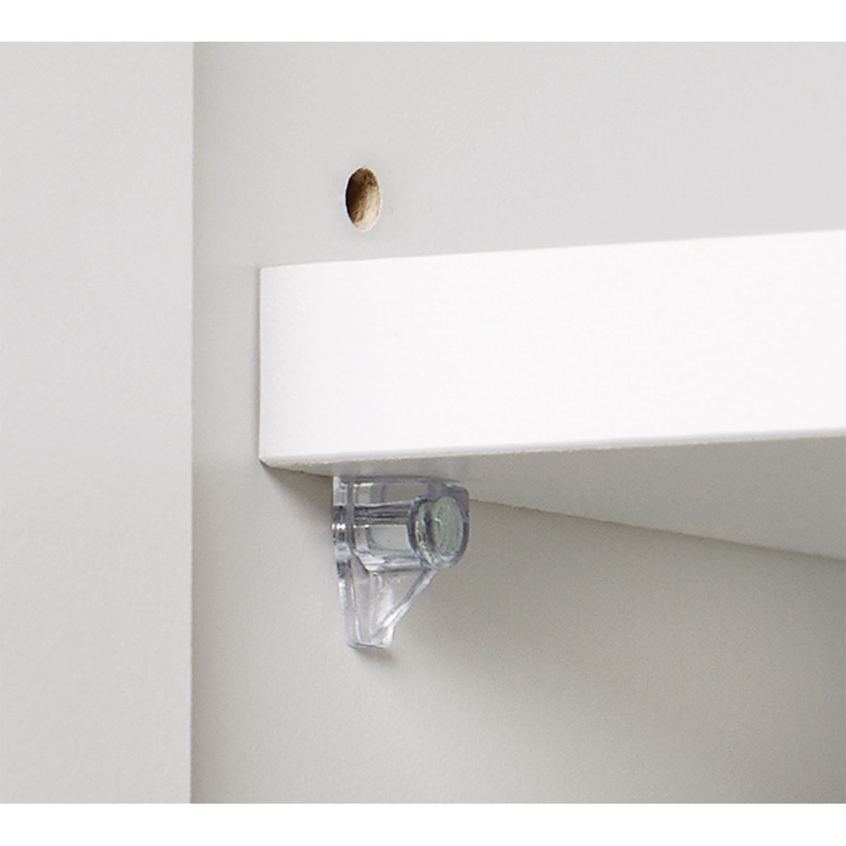 Suki Bodenträger Kunststoff Durchmesser 0,4 x 0,8 cm transparent 8 Stück Bild 2