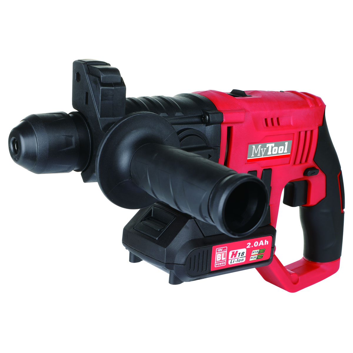 MyTool Akku-Komplettsett mit Schlagbohrmaschine Bohrhammer Handkreissäge inkl Akku und Ladegerät Bild 3