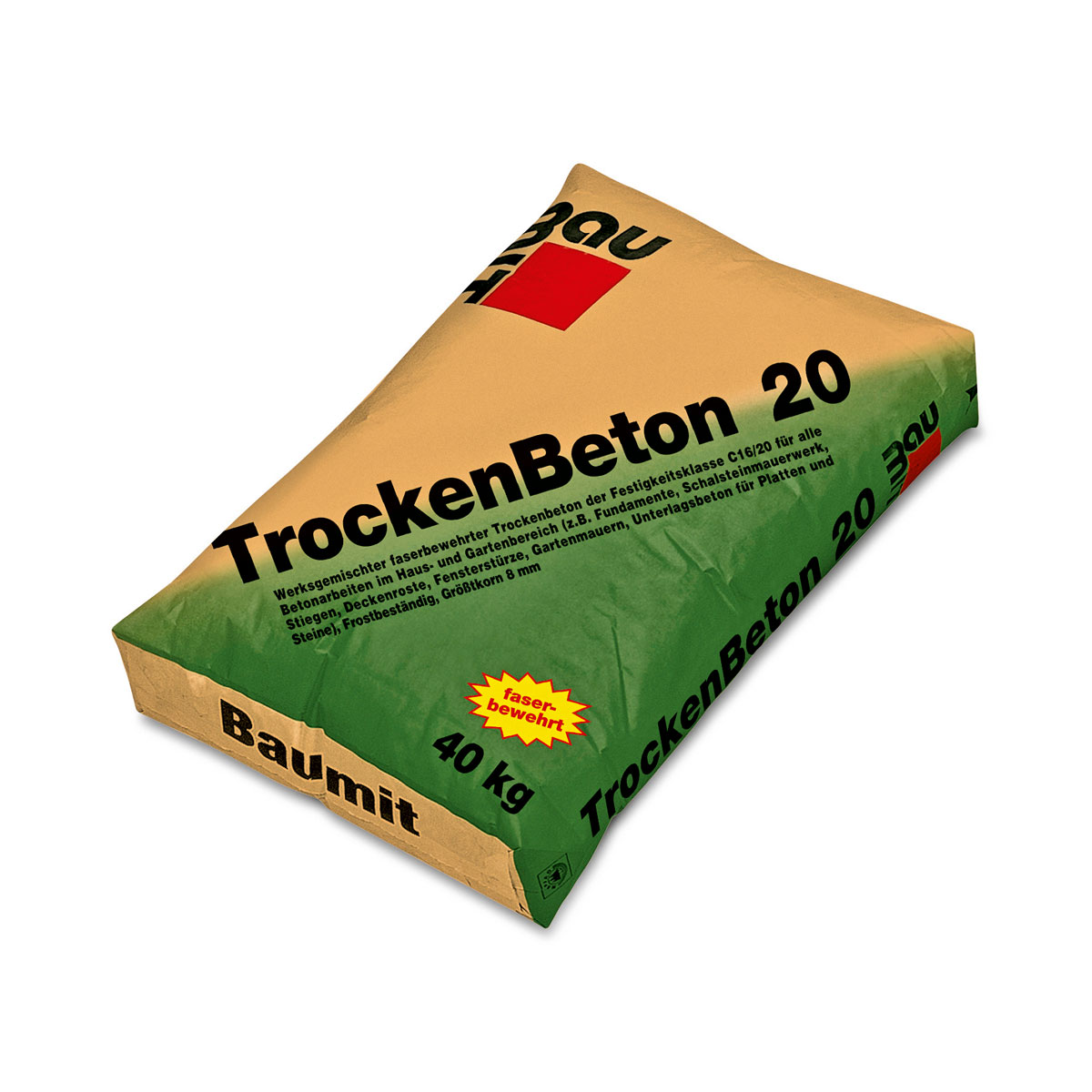 Trockenbeton B20 40 kg