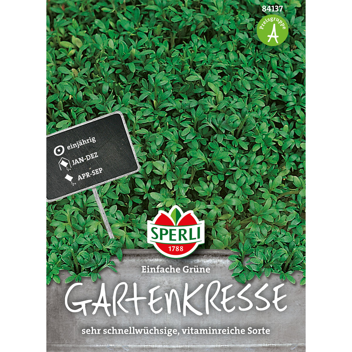 Sperli Gartenkresse Einfache Grüne