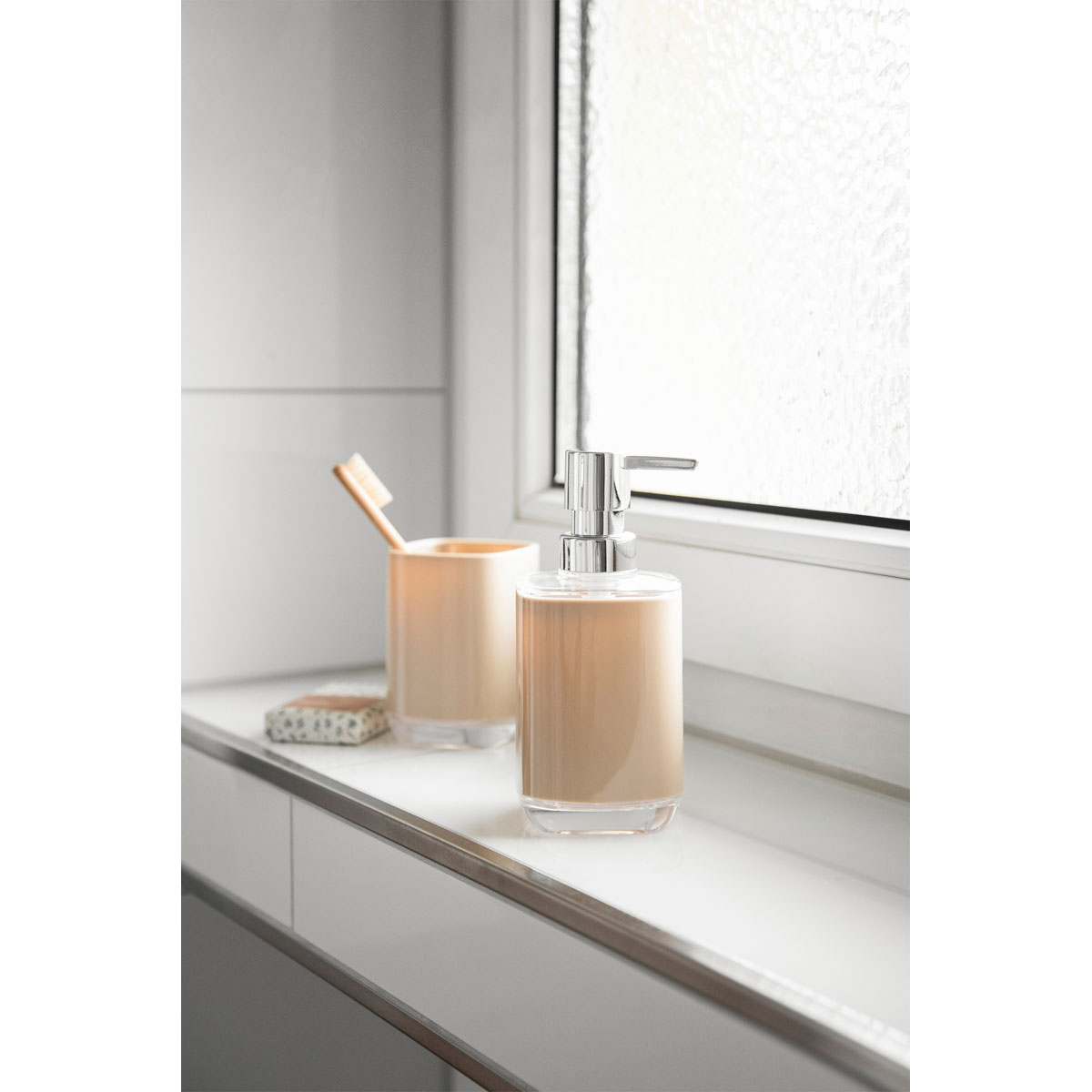 Wenko Seifenspender Masone sand 330 ml Bild 2