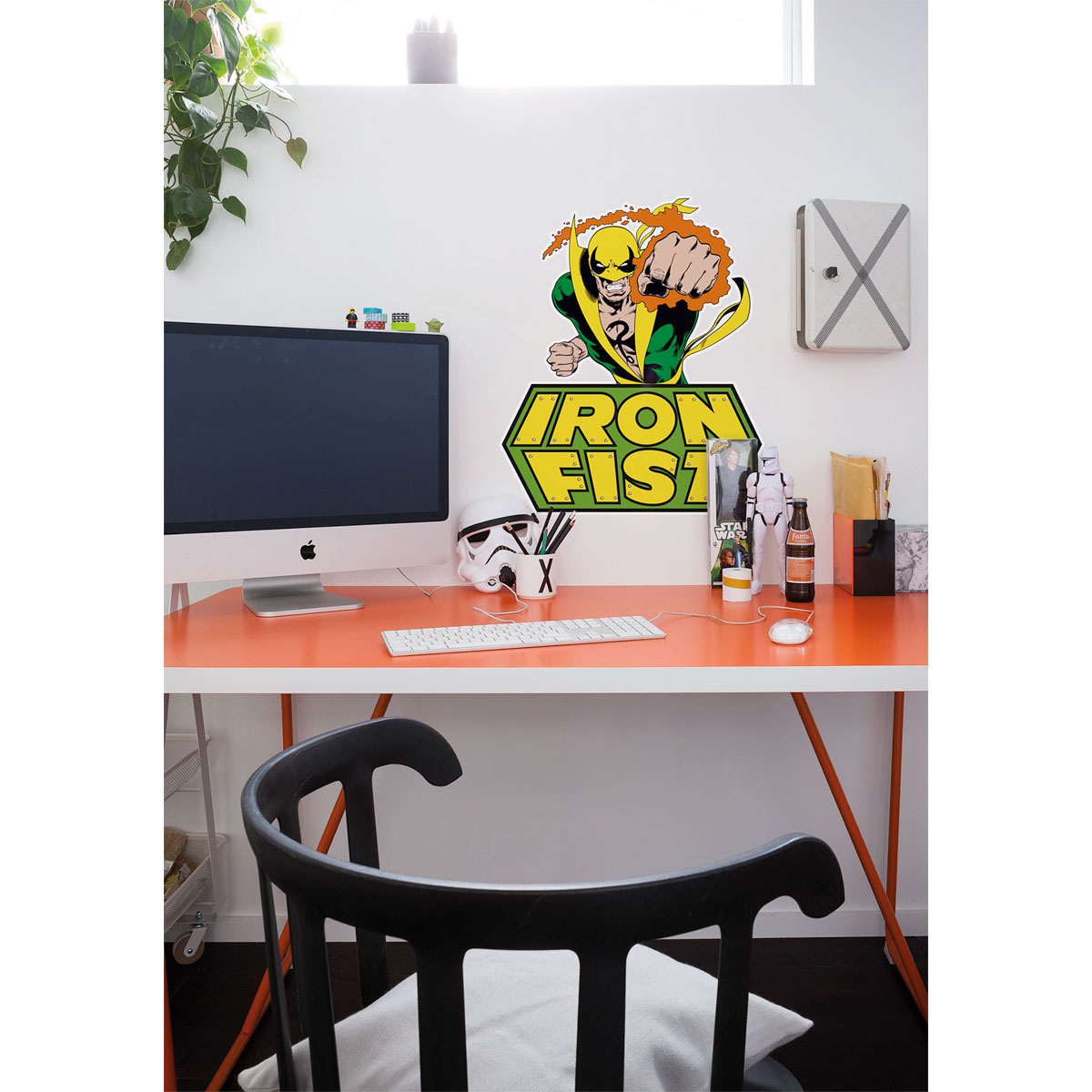 Komar  Wandtattoo Iron Fist Comic 50x70 cm