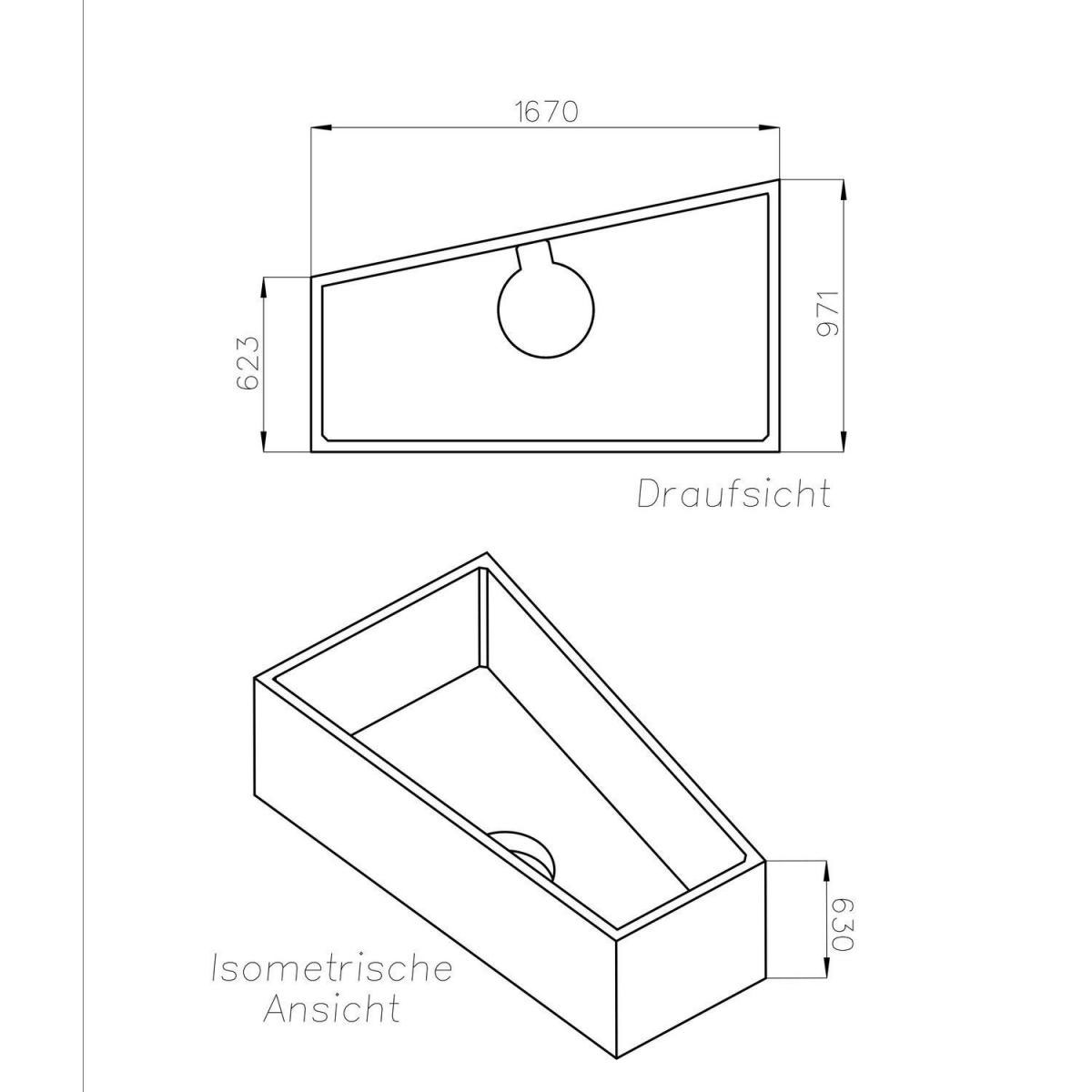 Ottofond Wannenträger zu Galia I Modell B 170 Bild 2