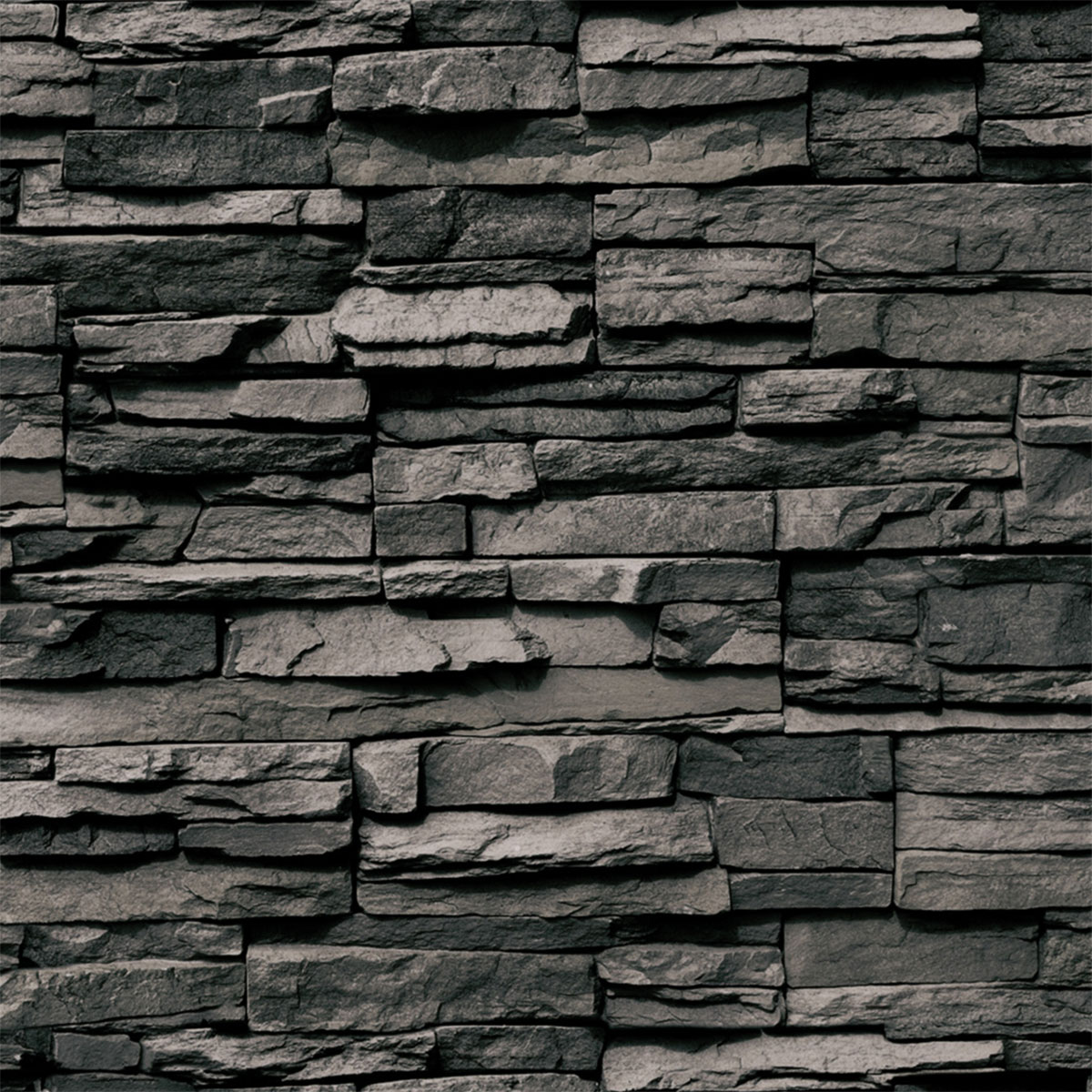 Schulte ExpressPlus Duschrueckwand DecoDesign Dekor Stein Verblender anthraz 2100 x 1000 Bild 2