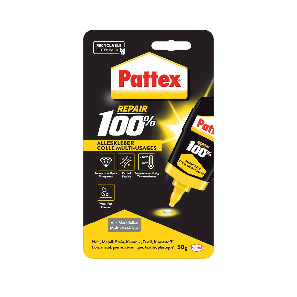 Pattex Alleskleber 100% Repair 50 g
