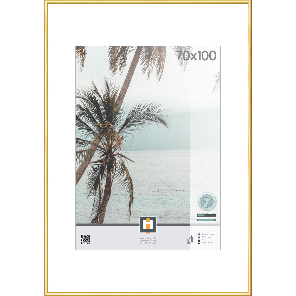 Bilderrahmen Kyoto 70x100 cm gold