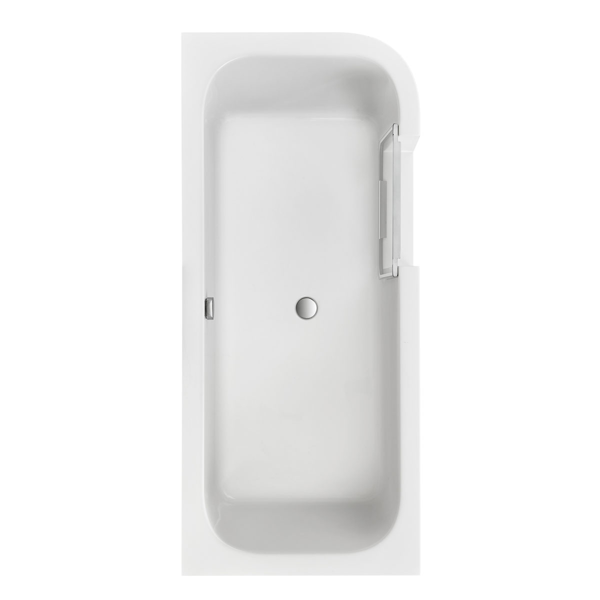 Ottofond Dusch-Badewanne Free Gate Modell A herausnehmbare Tür