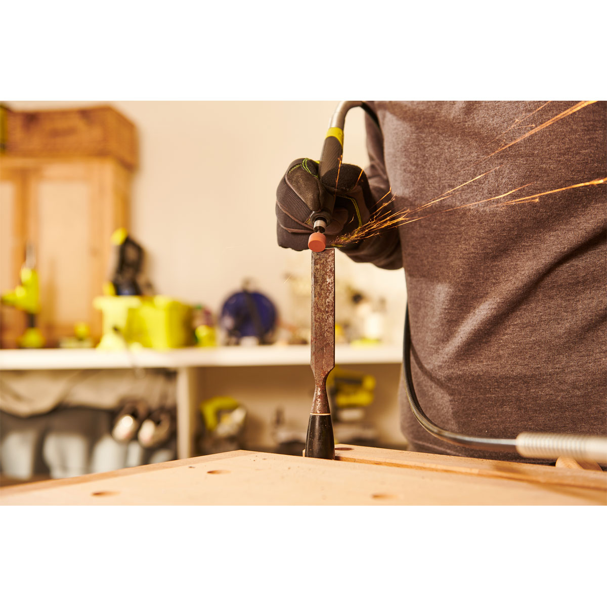 Ryobi  Akku-Rotationswerkzeug R18RT-0 inkl 33-teiligem Zubehör ohne Akku und Ladegerät Bild 2