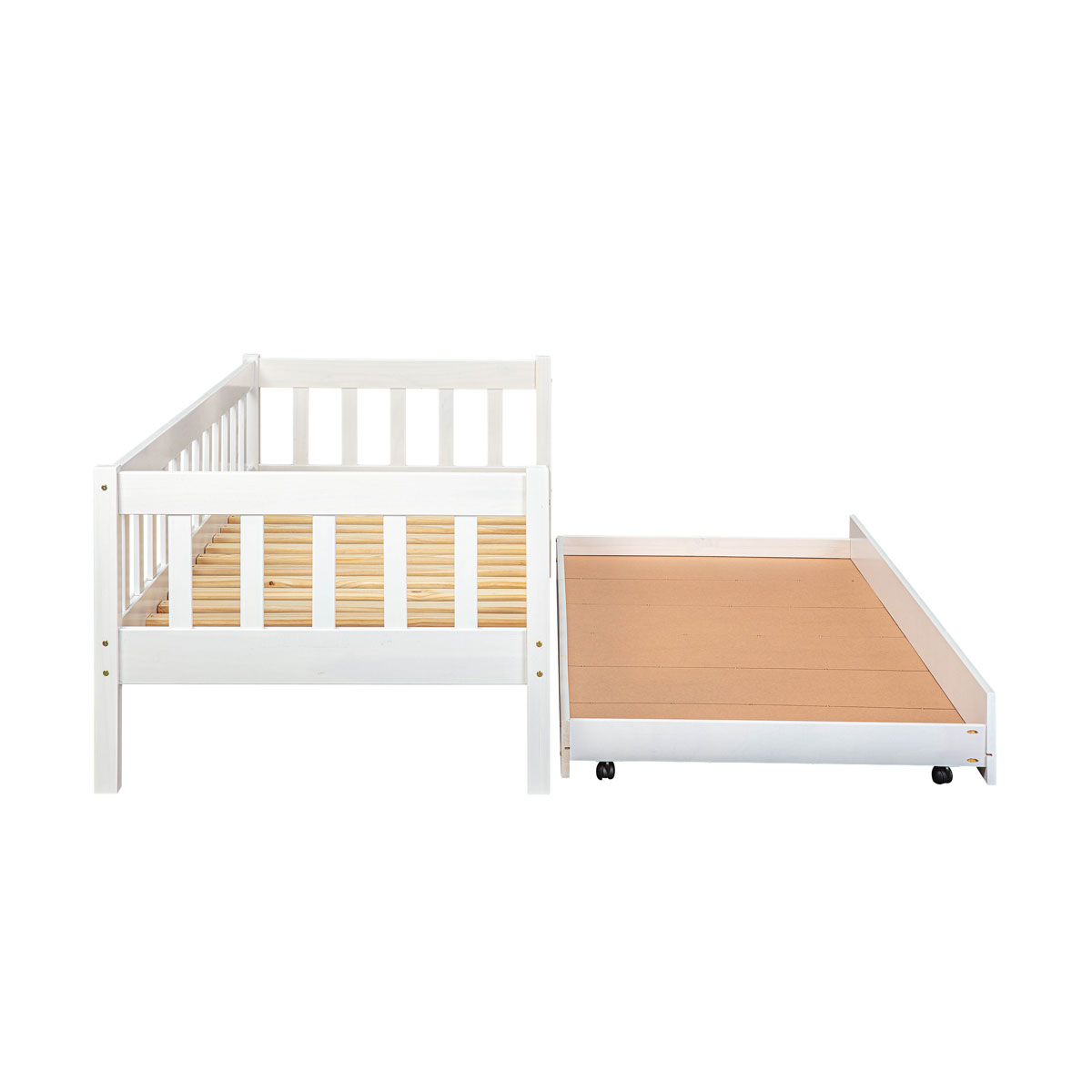 Inter Link Sofabett „Sintro“, mit Lattenrost, 90x200 cm, weiß  Bild 9