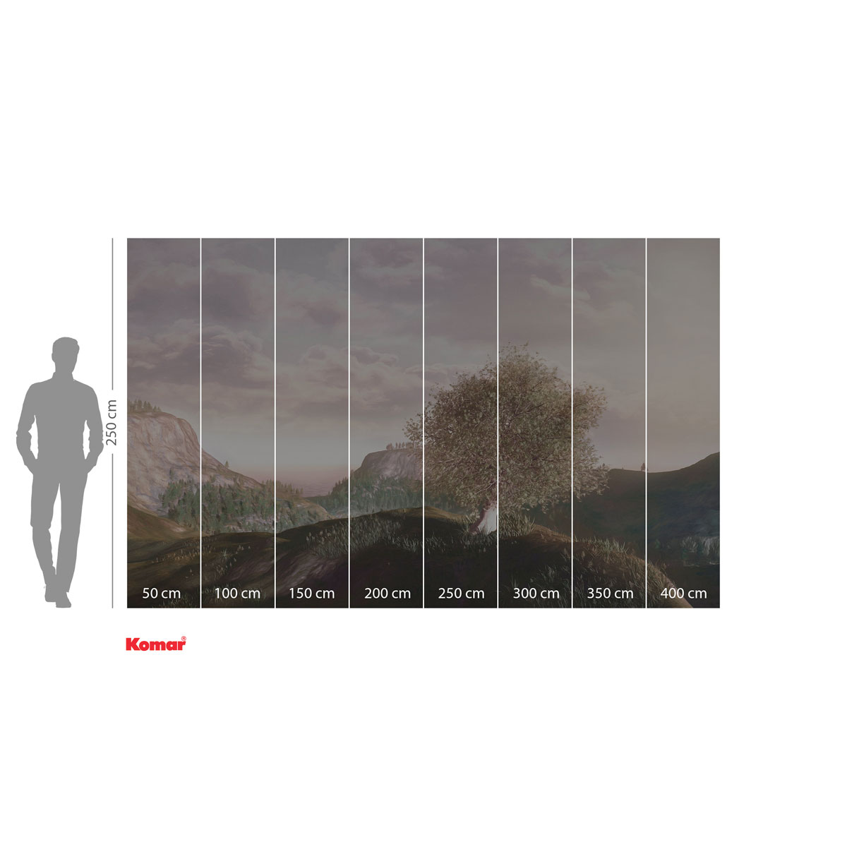 Komar  Vlies Fototapete Lieu Magique 400x250 cm Bild 3