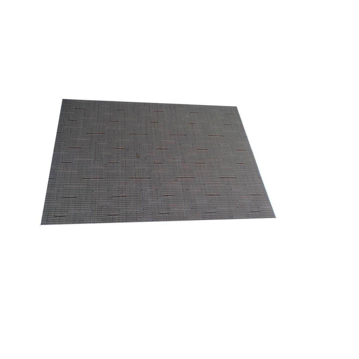 Haveson Platzdecke 45 x 32 cm mittelbraun mit Streifen