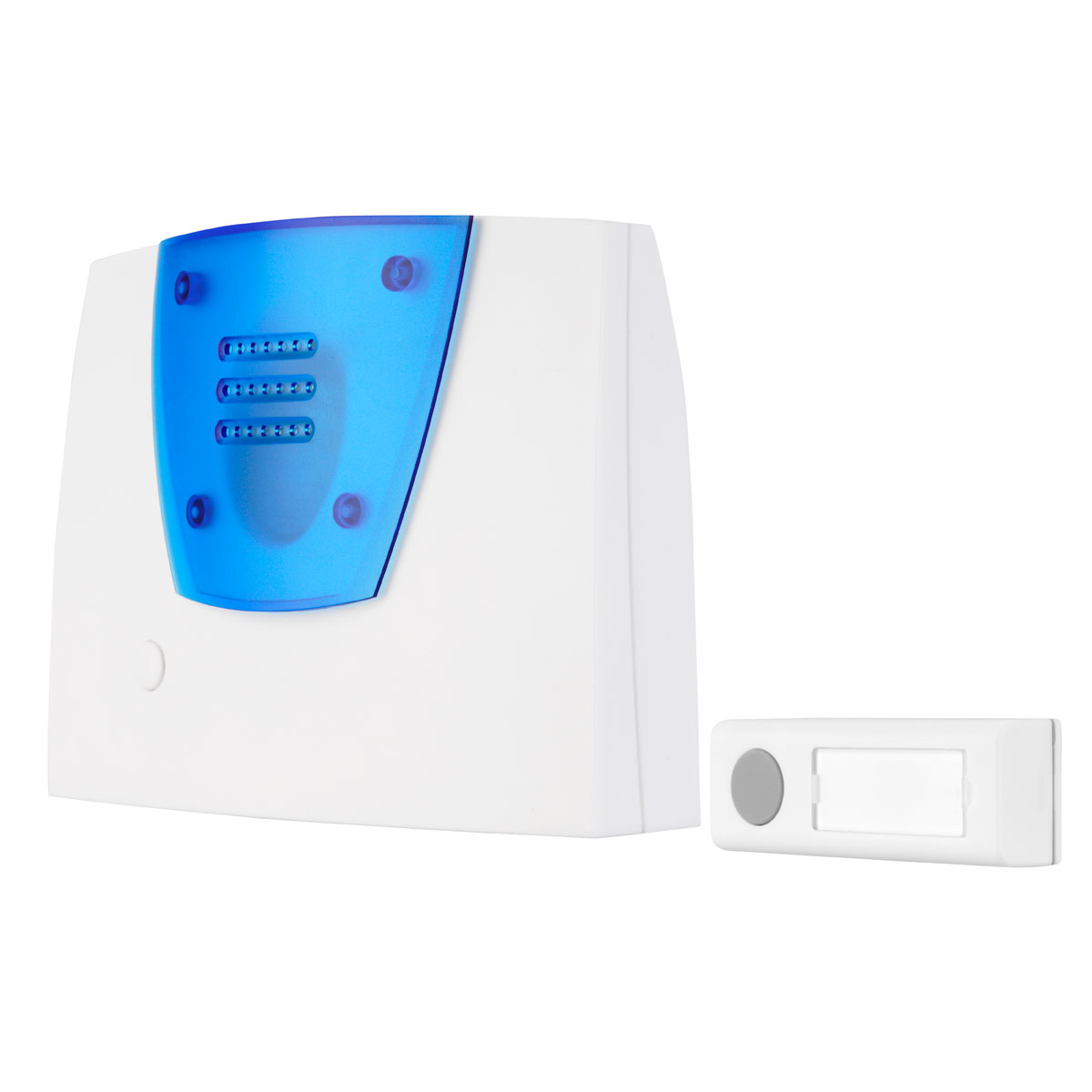 REV Ritter  Funk-Gong mit Taster Blitzlicht & 3 verschiedene Klänge 150 m weiß Bild 2