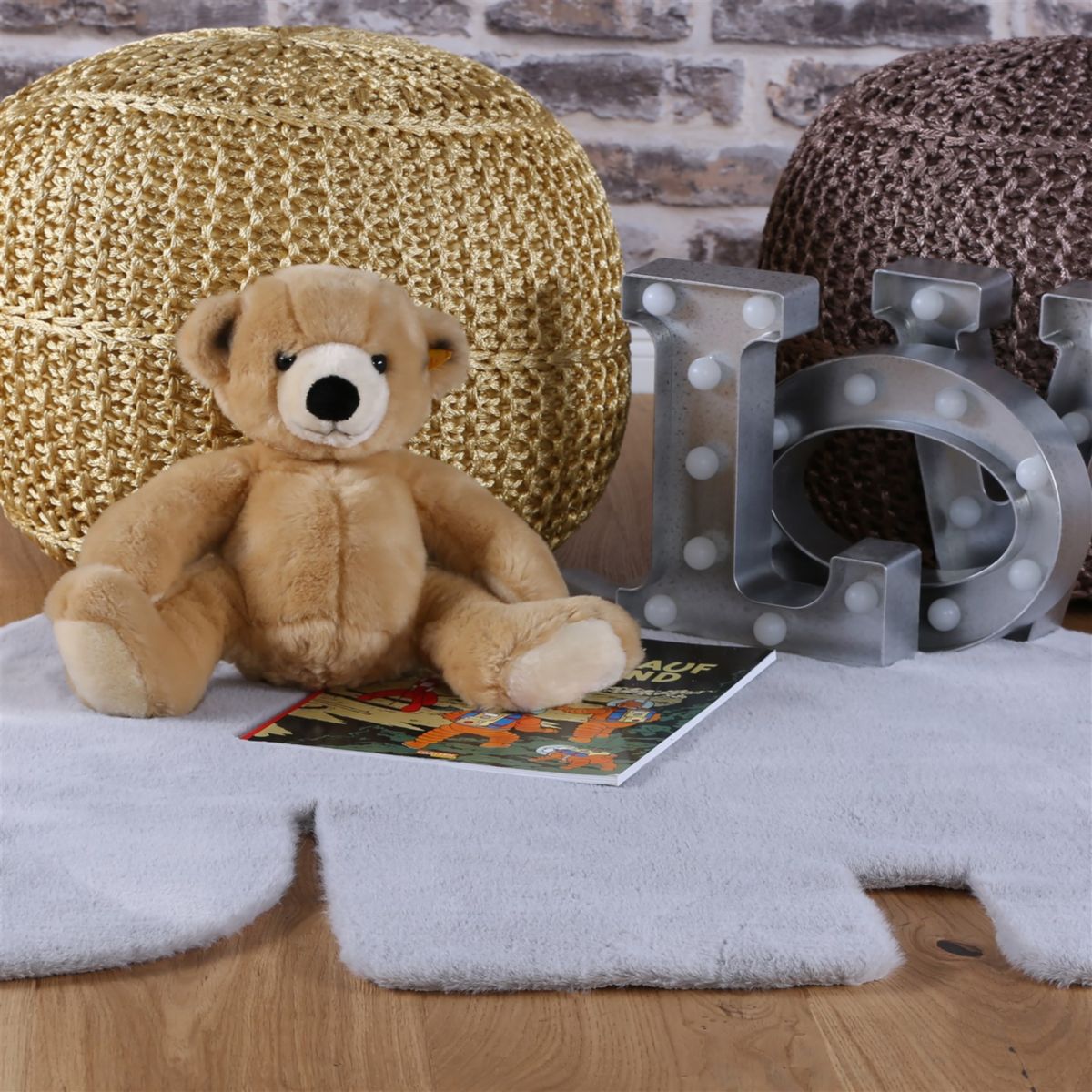 Lille 864 Silber 99cm x 76cm Bild 2