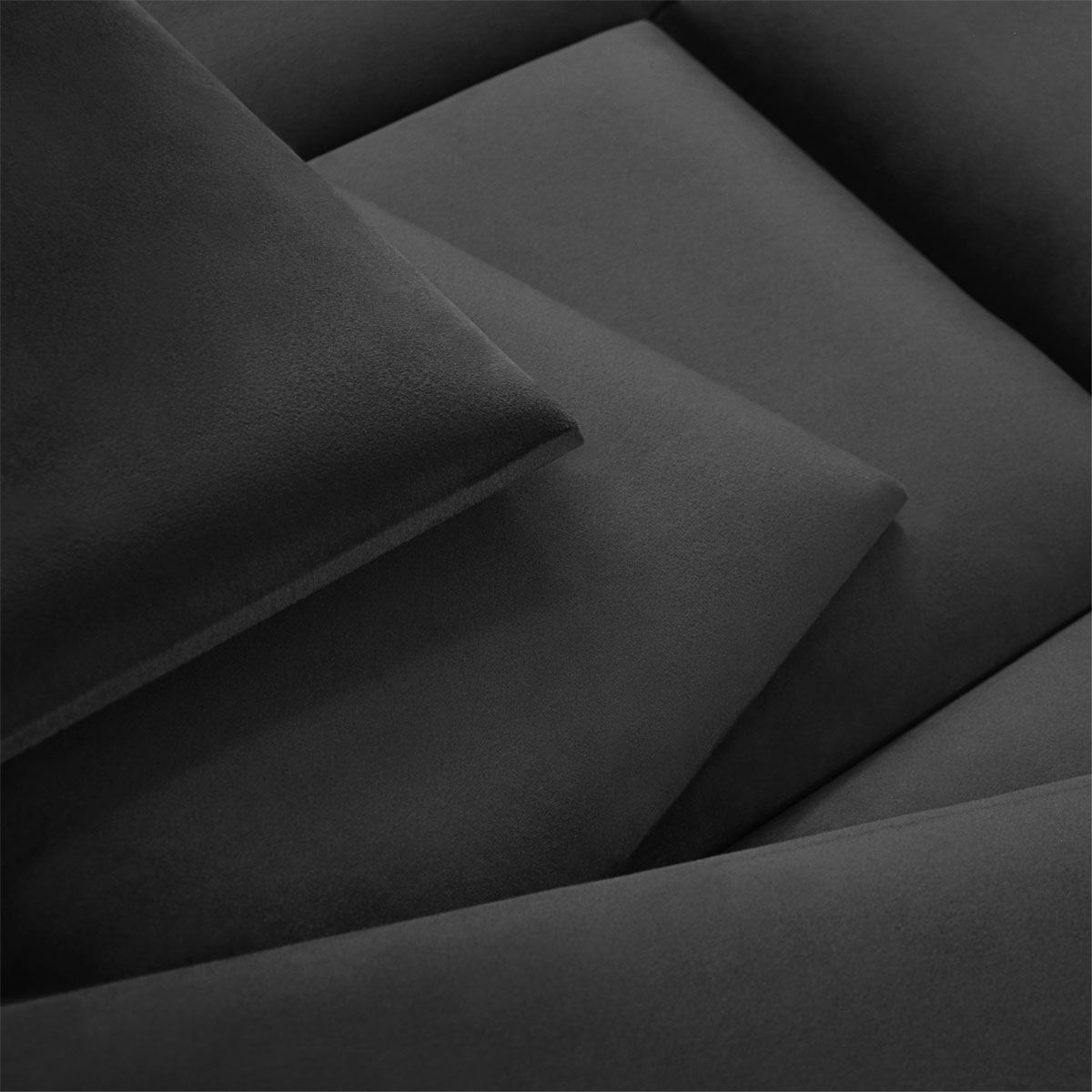 Mollis Polsterpaneele schwarz 30 x 30 cm Bild 5