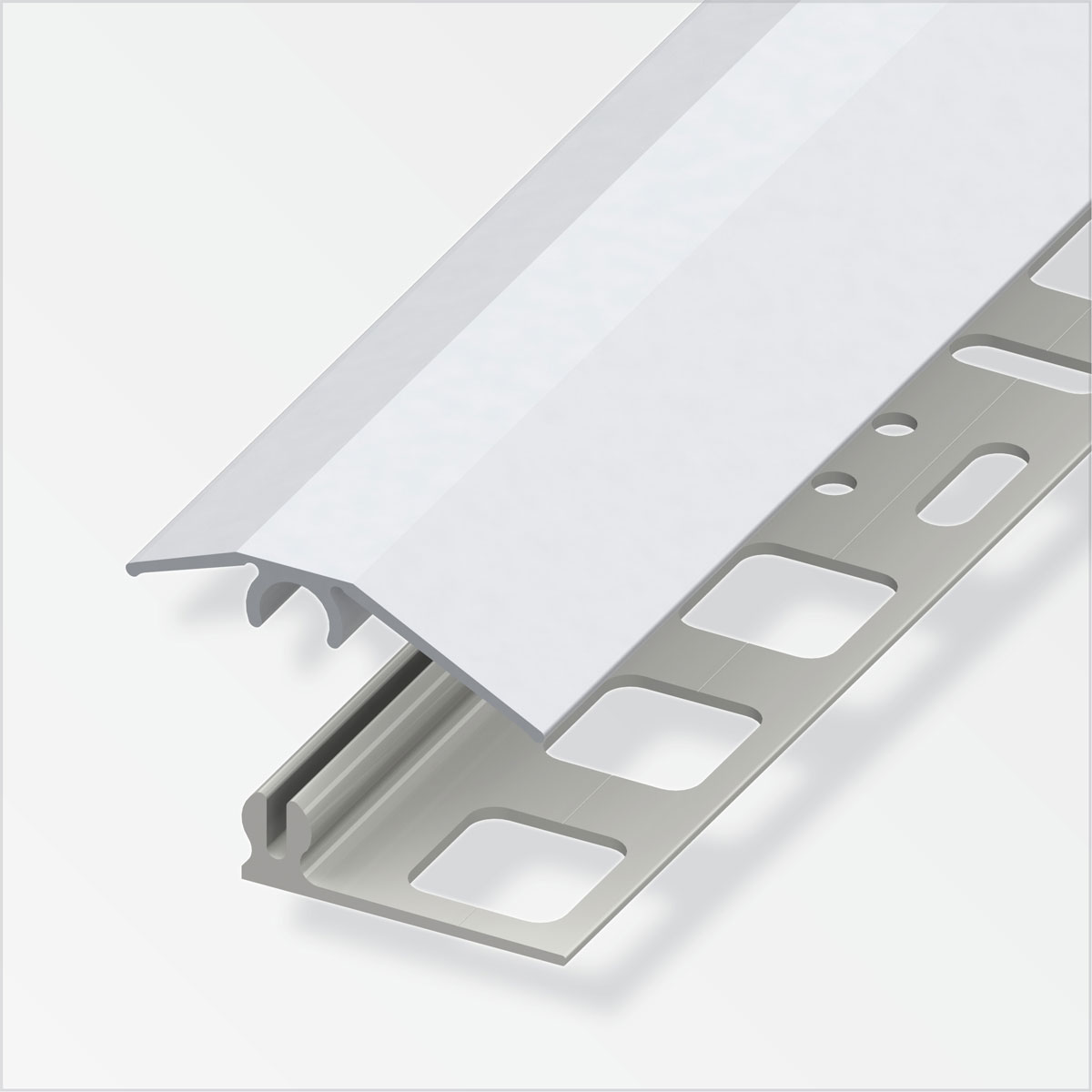 Alfer Niveauausgleichsprofil Clipstech-mini 31 mm 1m silber Bild 1