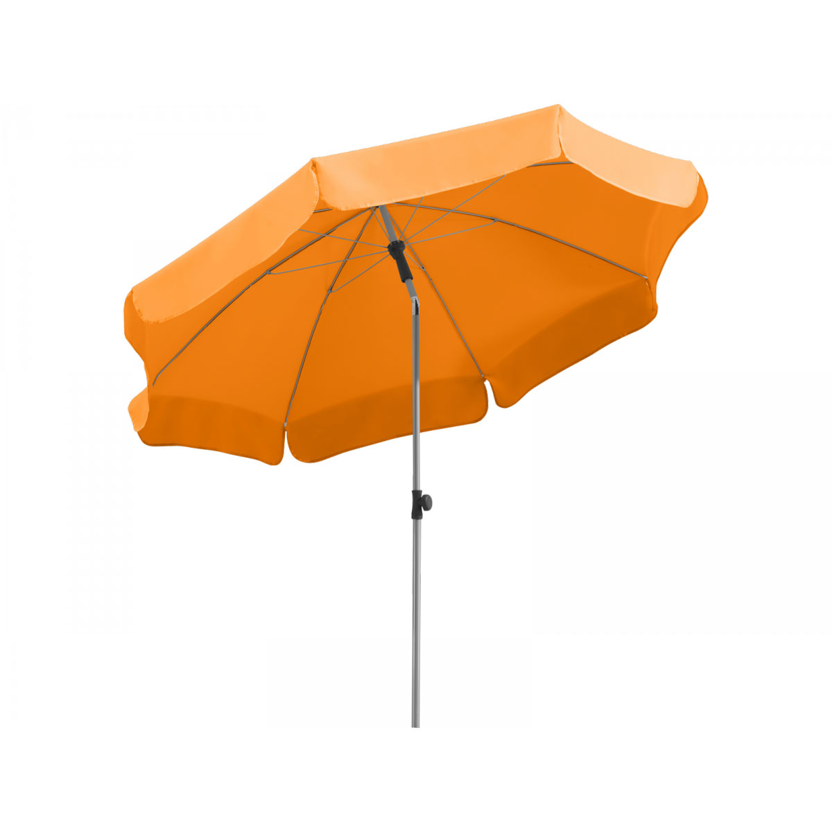 Schneider Schirme Sonnenschirm Locarno mandarine Durchmesser 200 cm Bild 1