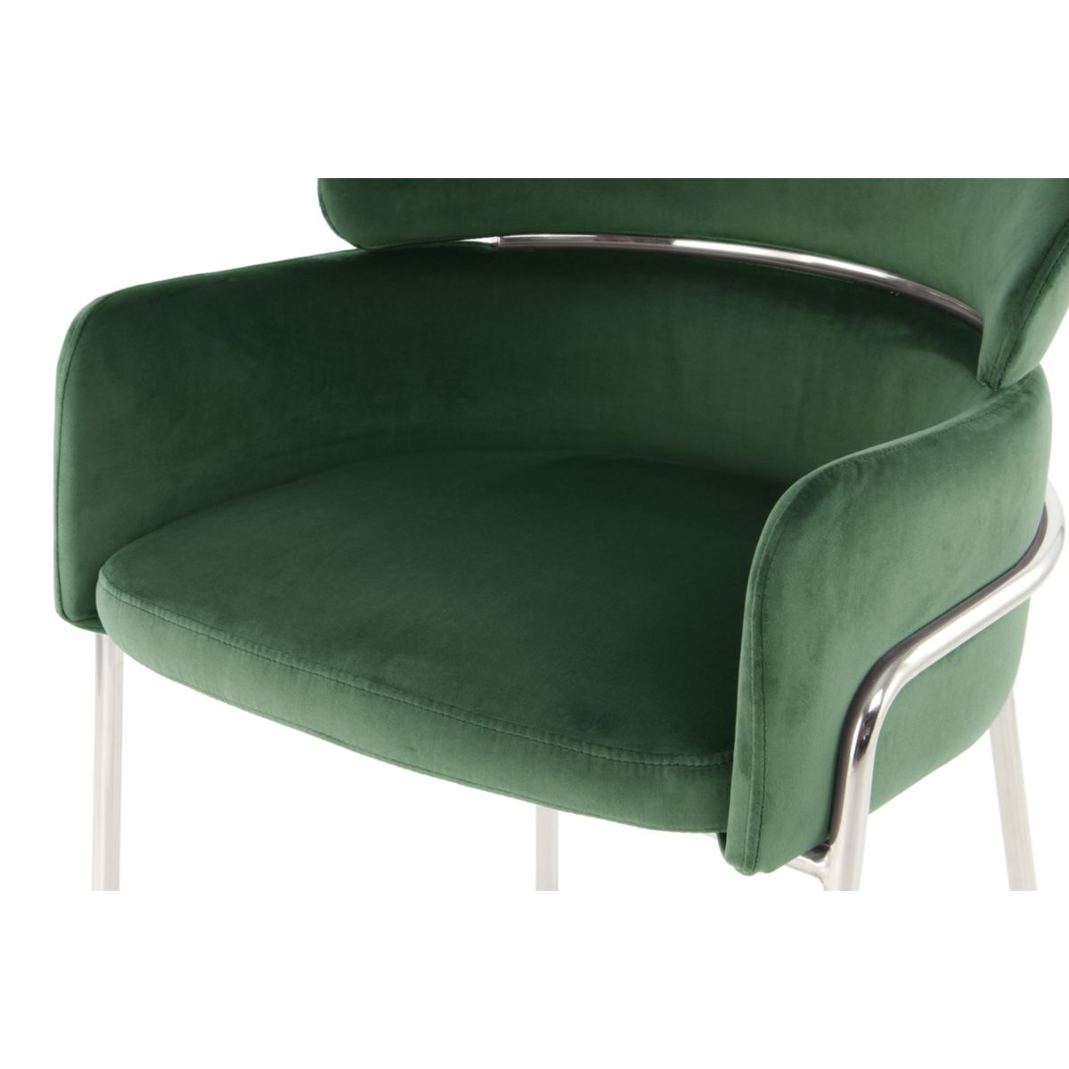 Stuhl Corey 125 grün silber Bild 6