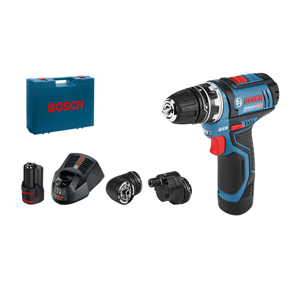 Bosch Professional   Akku-Bohrschrauber-Set GSR 12V-15 FC Bild 1