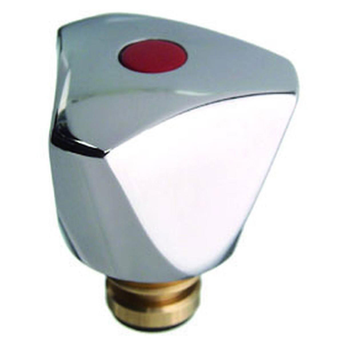 Ventiloberteil Haubengriff 3/8" blau/rot