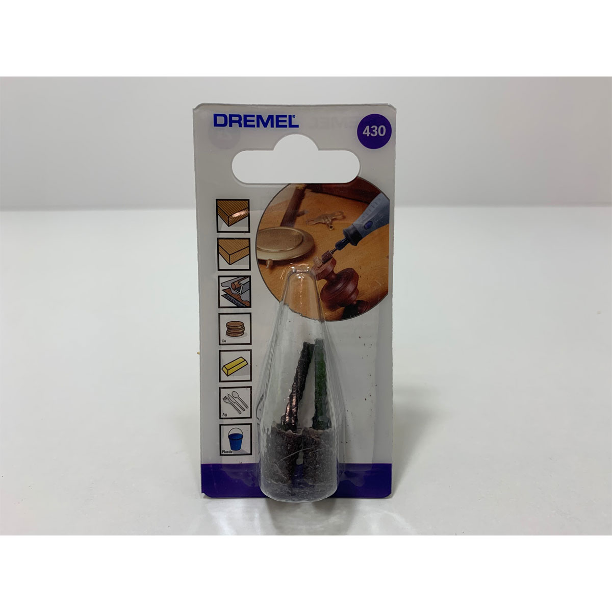 Dremel  Schleifband mit Schaft Durchmesser 6,4 mm