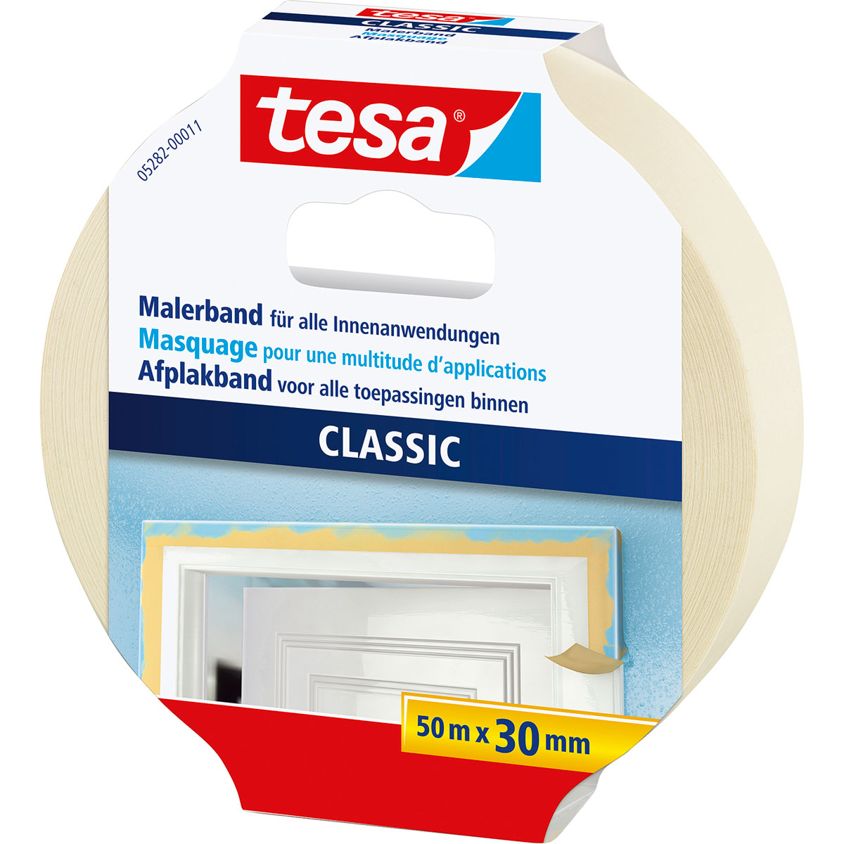 Tesa Malerband CLASSIC 50 m x 3 cm Bild 2