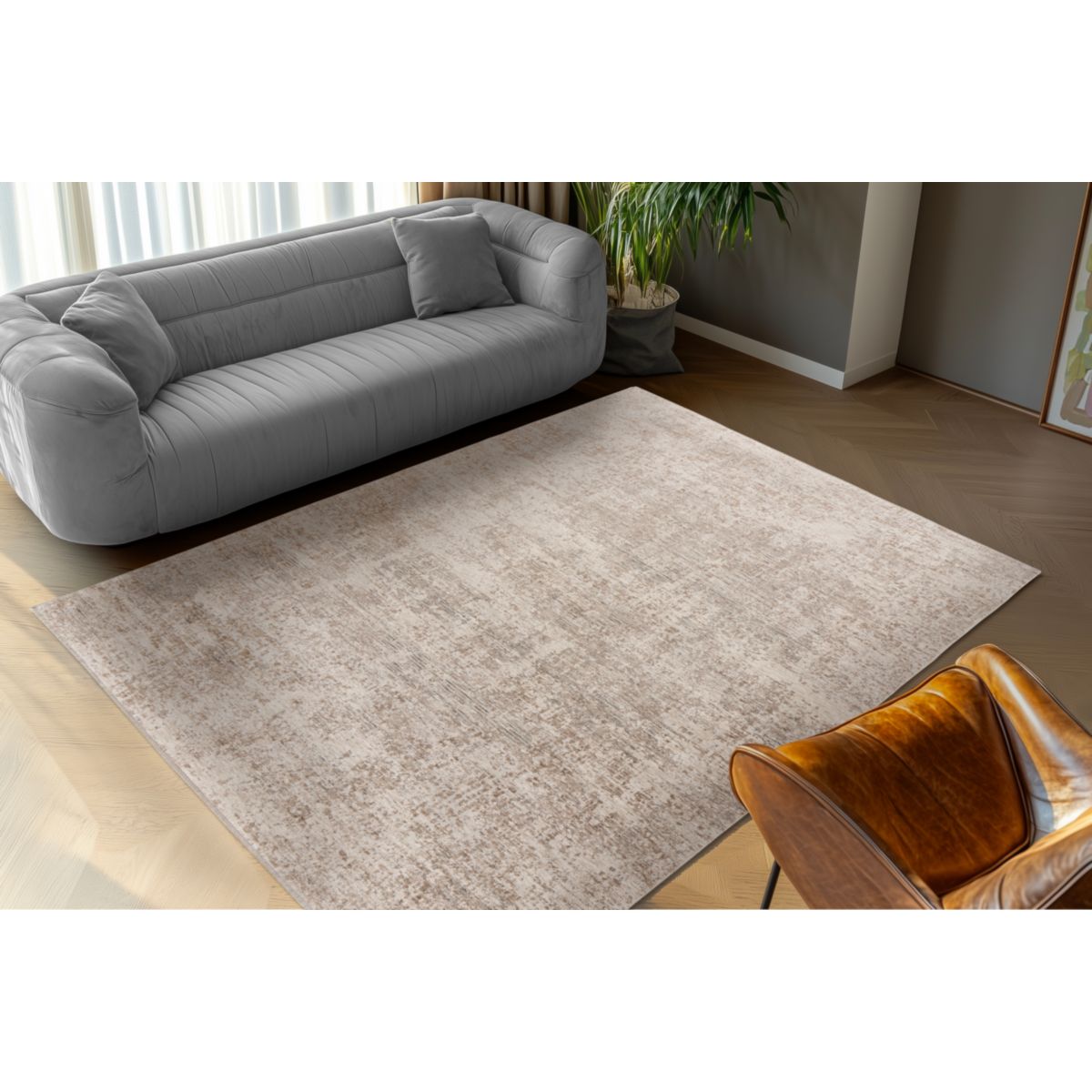 Amora 264 Creme 80cm x 150cm Bild 4