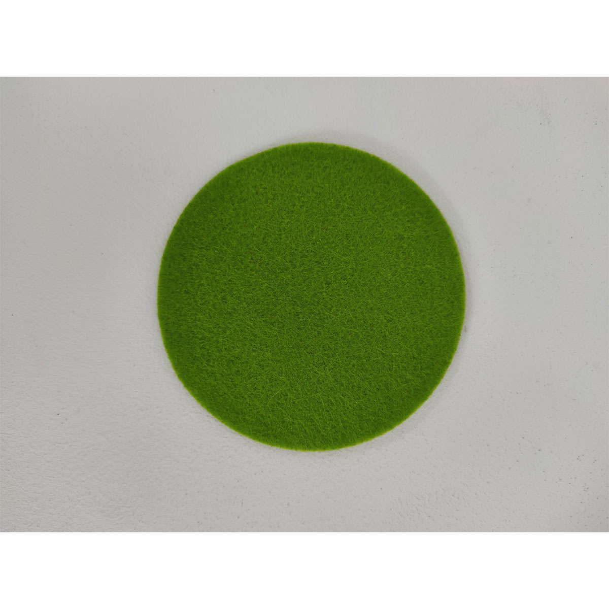 Untersetzer Filz Durchmesser 10 cm grün