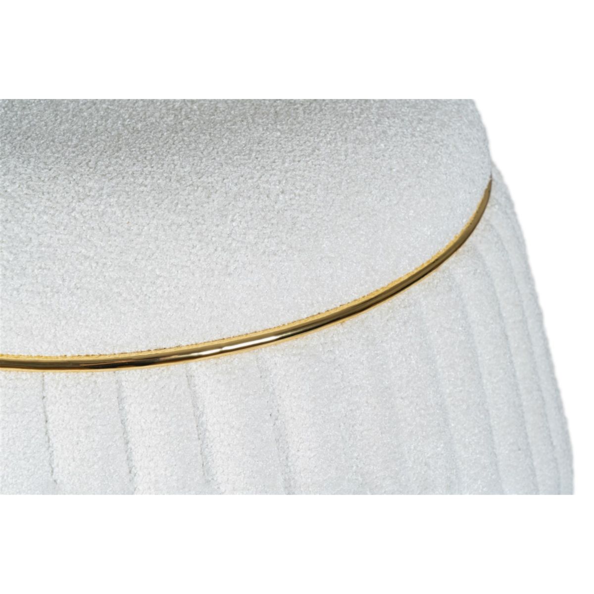 Hocker Doric 235 weiss gold Bild 5