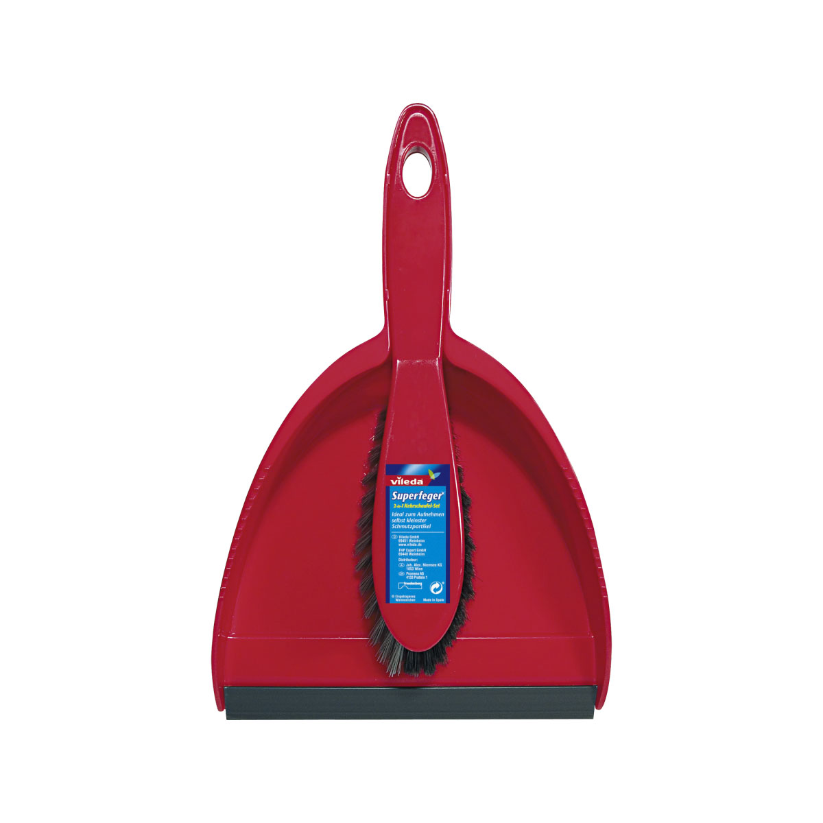 Vileda 2-in-1 Kehrschaufel-Set Superfeger Bild 1