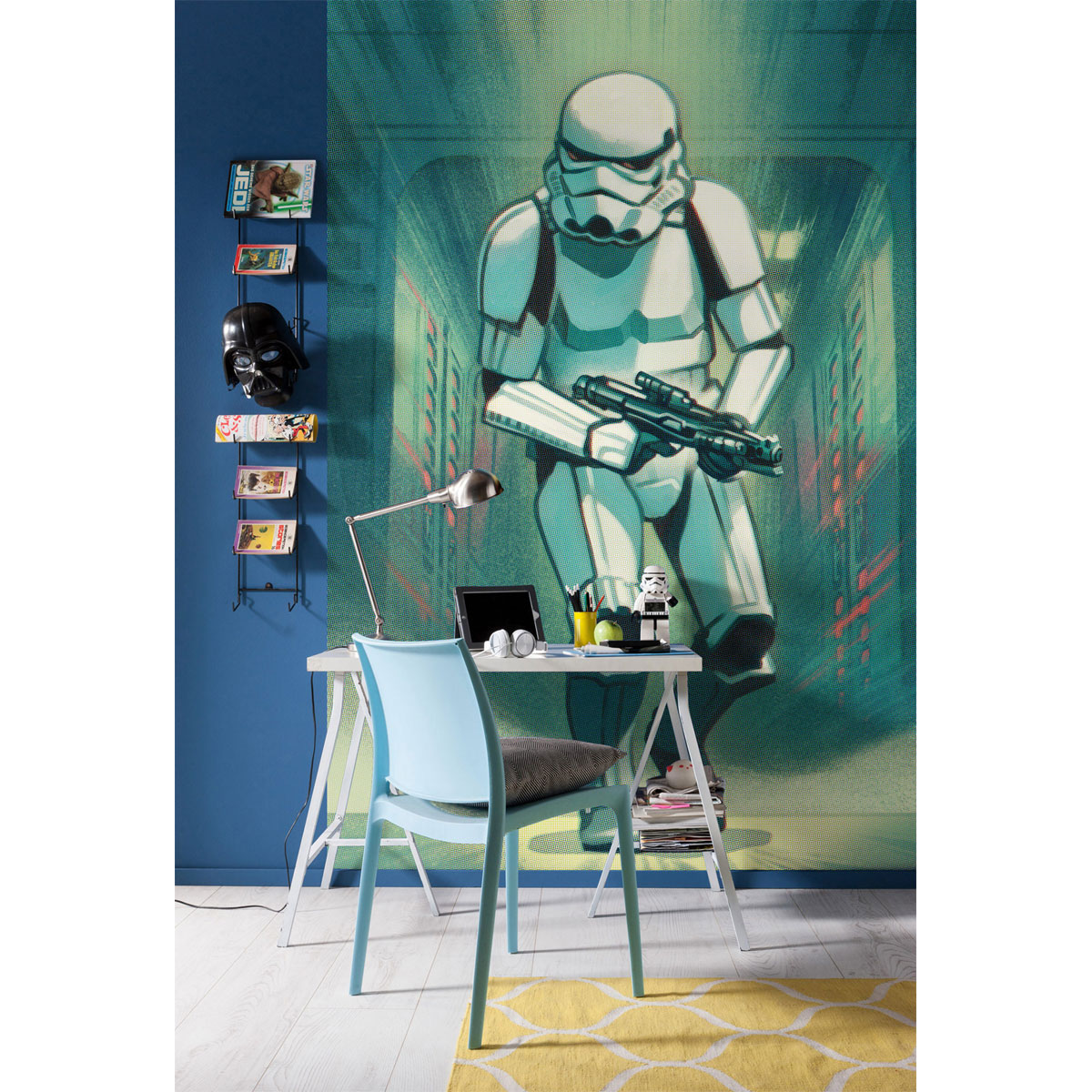 Komar  Vlies Fototapete Mandalorian Stormtrooper Print 200x280 cm Bild 1